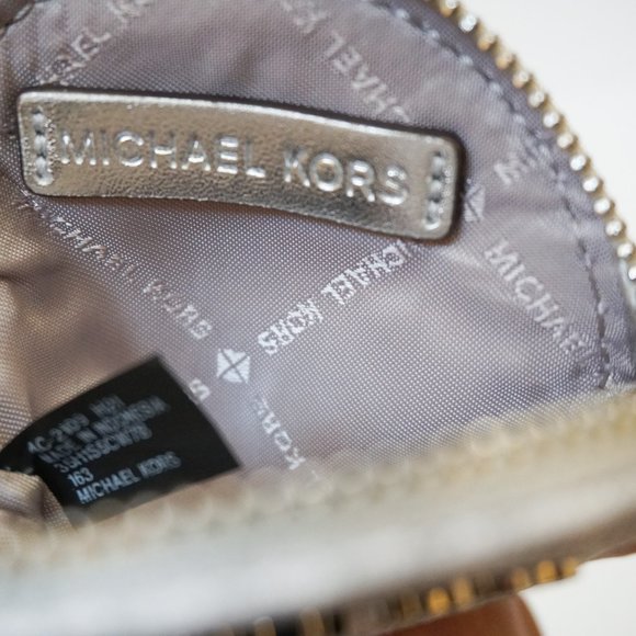 Michael Kors Jet Set Girls JST Ski Multi Wristlet Trio MK Bright White Multi - Picture 10 of 11